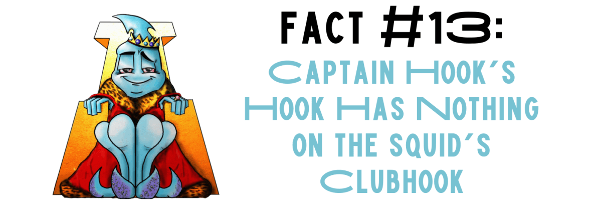Fact #13: Captain Hook’s Hook Has Nothing on the Squid’s&nbsp;Clubhook